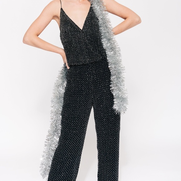 claudia winkleman french connection jumpsuit